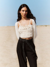 Sita Murt Ruffled Knit Top