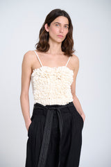 Sita Murt Ruffled Knit Top