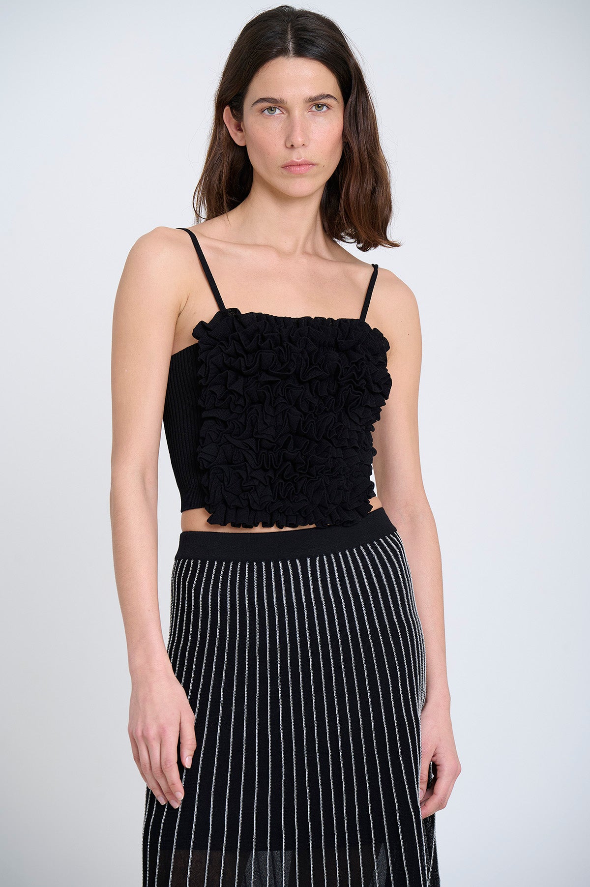 Sita Murt Ruffled Knit Top