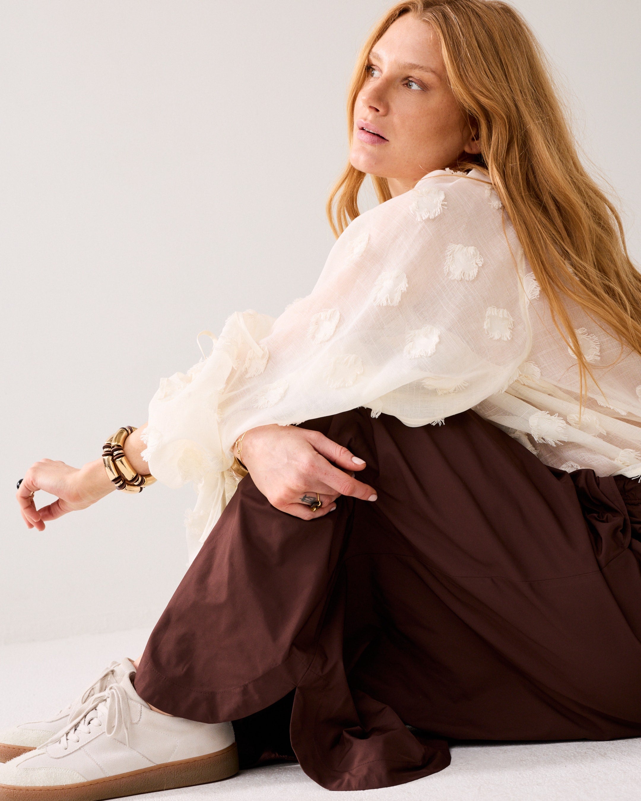 Summum Woman Light Taffeta Skirt