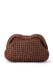 Olga Berg Taylor Crochet Clutch Bag