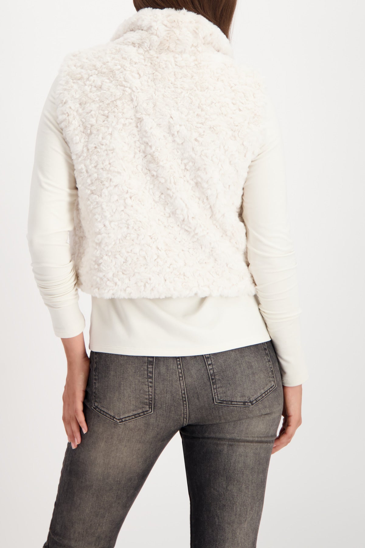 Monari Ciao Bella Faux Fur Waistcoat