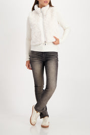 Monari Ciao Bella Faux Fur Waistcoat