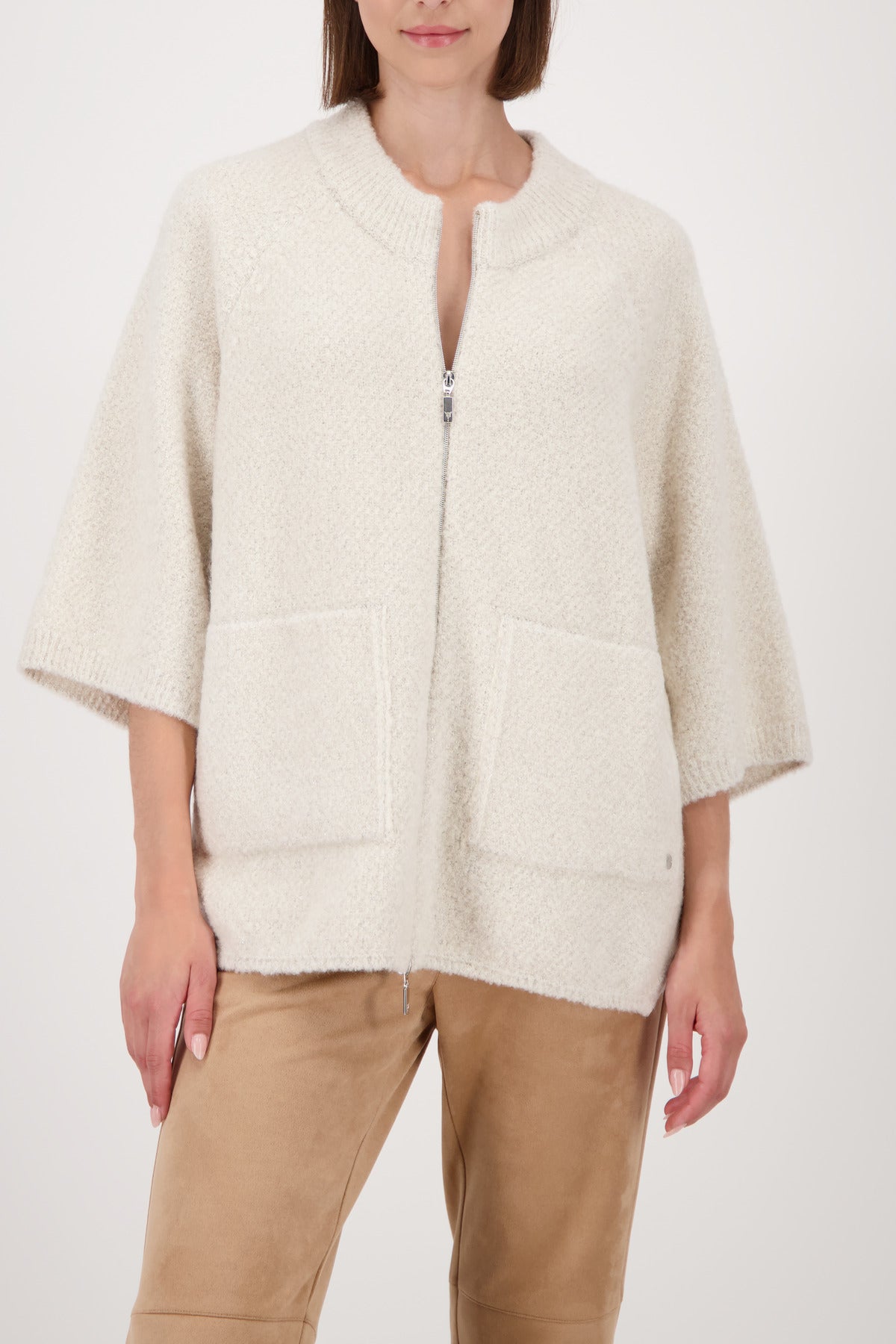 Monari Ciao Bella Knitted Cape Jacket