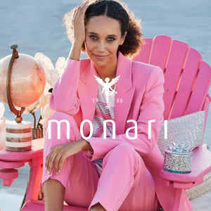 Monari Designer Fashion - relaxed silhouettes and exquisite embellishments with well thought-out details