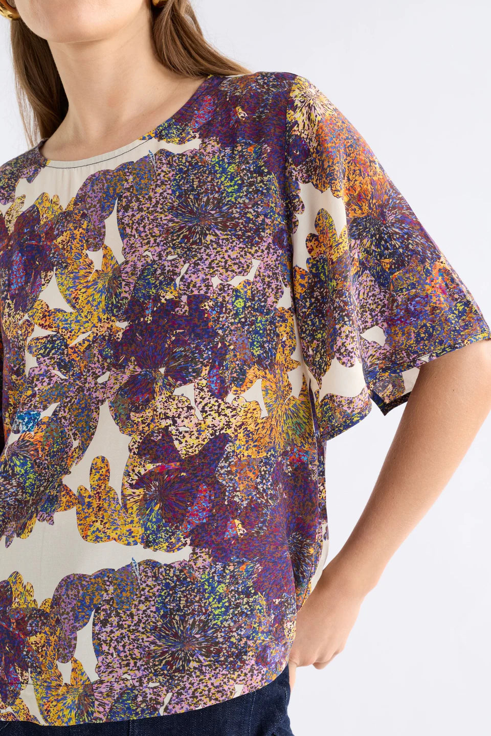 Elk Aube Top — Lantis Print