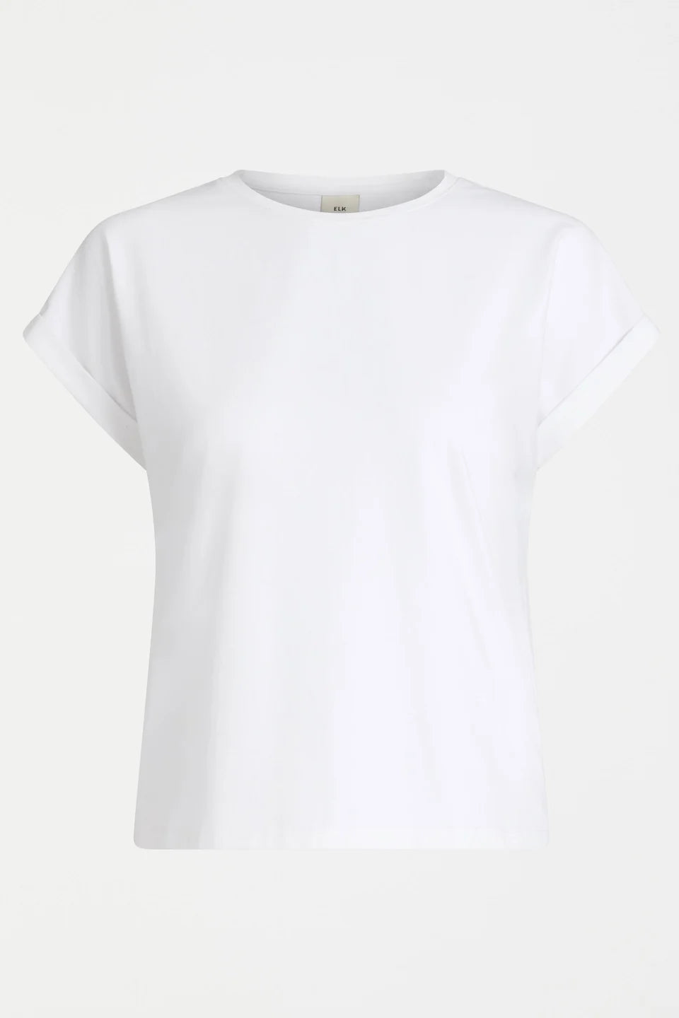 Elk Cille Organic Cotton T-Shirt White