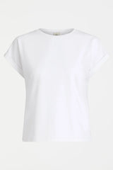 Elk Cille Organic Cotton T-Shirt White