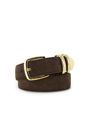 Senso Bessy III Cocoa Calf Leather Belt