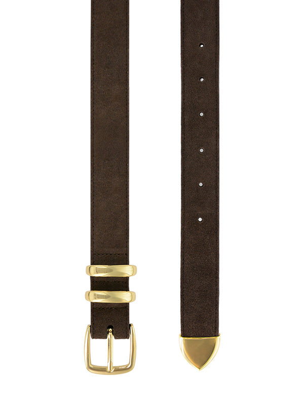 Senso Bessy III Cocoa Calf Leather Belt