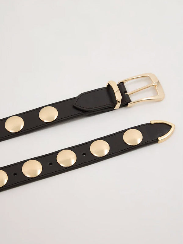 Senso Bobbi I Cocoa Calf Leather Belt