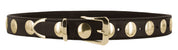 Senso Bobbi I Cocoa Calf Leather Belt