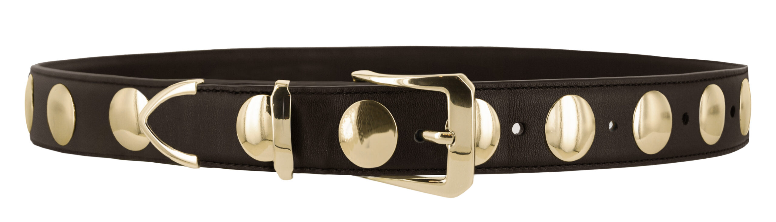 Senso Bobbi I Cocoa Calf Leather Belt