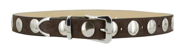 Senso Bobbi II Mushroom Suede Calf Leather Belt