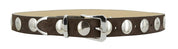 Senso Bobbi II Mushroom Suede Calf Leather Belt