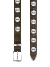 Senso Bobbi II Mushroom Suede Calf Leather Belt