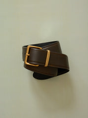 Senso Brianna II Espresso Calf Leather Belt