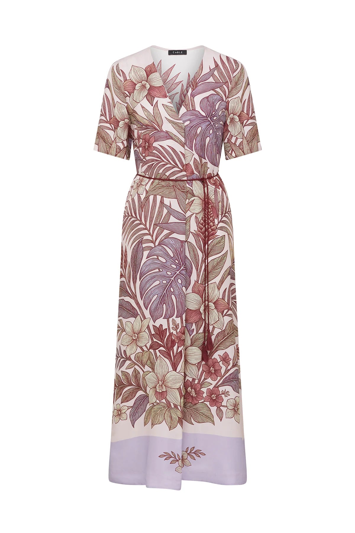 Cable Melbourne Erika Kaftan Maxi Dress - Paradise Print