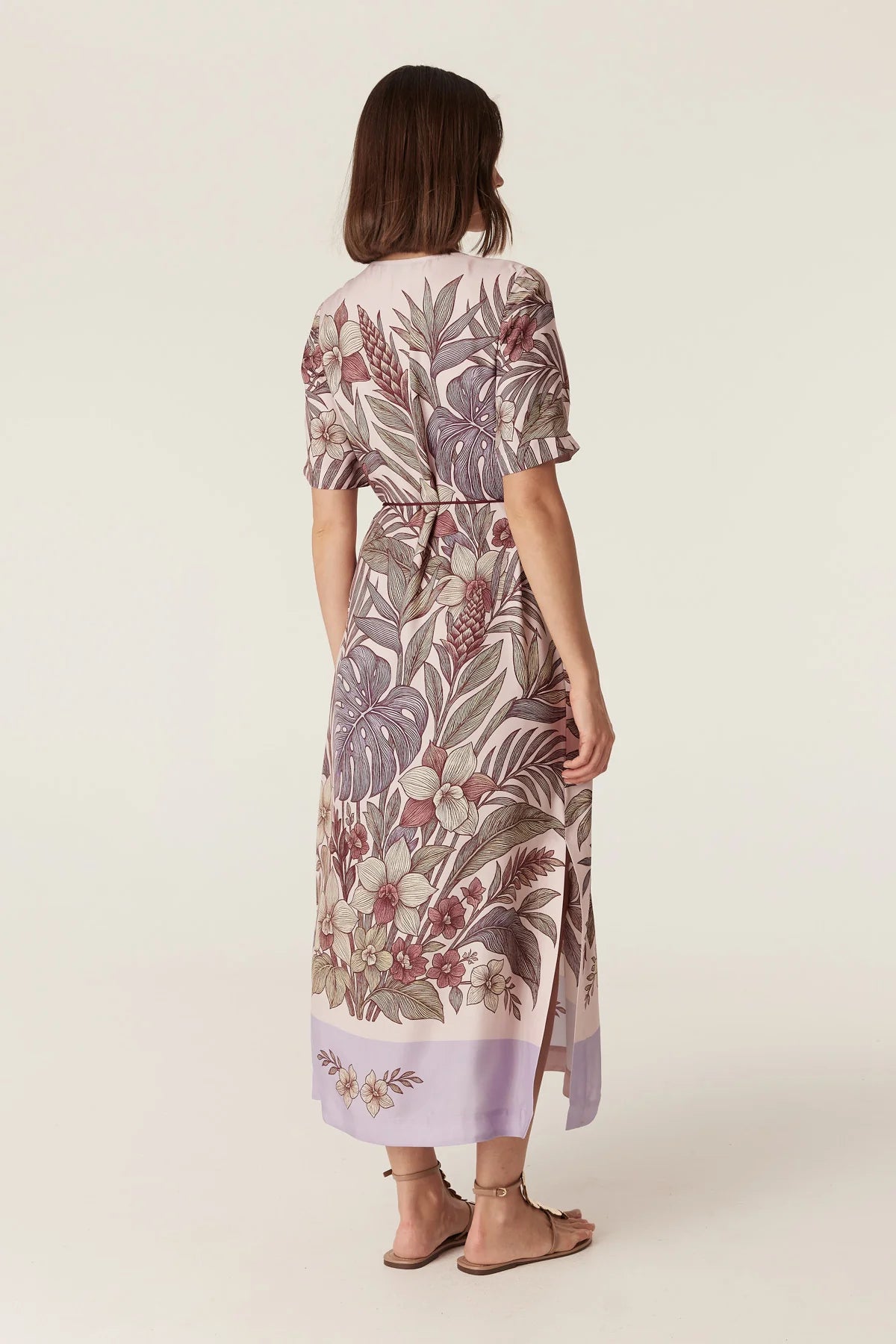 Cable Melbourne Erika Kaftan Maxi Dress - Paradise Print
