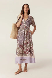 Cable Melbourne Erika Kaftan Maxi Dress - Paradise Print
