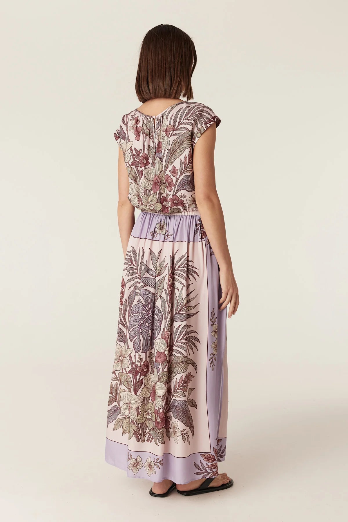 Cable Melbourne Erika Top - Paradise Print