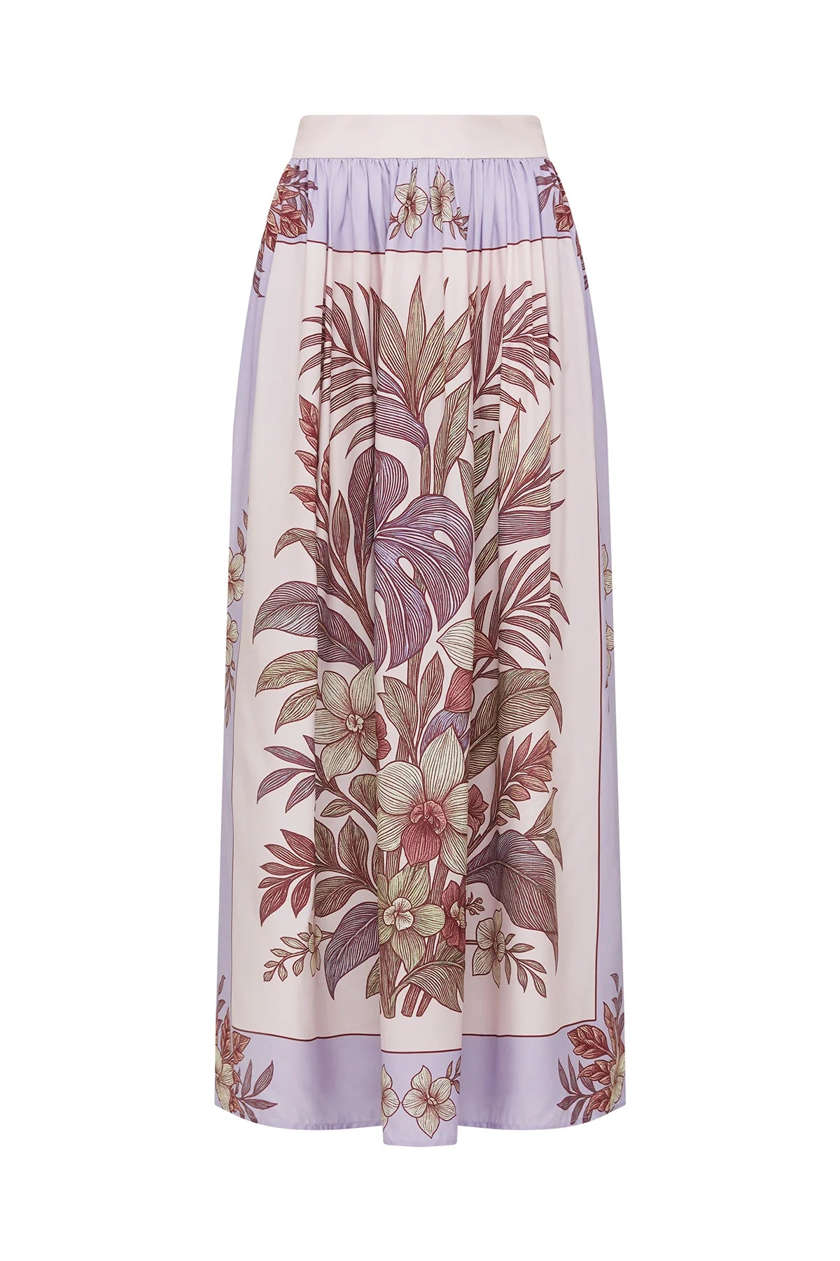 Cable Melbourne Erika Maxi Skirt - Paradise Print