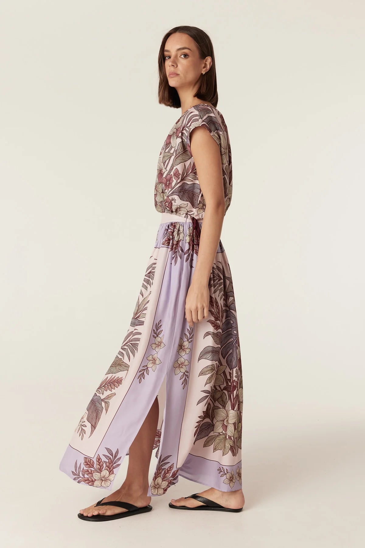 Cable Melbourne Erika Maxi Skirt - Paradise Print