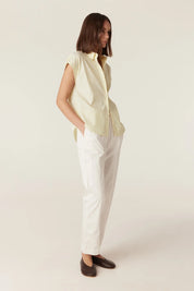 Cable Melbourne Portsea Shirt - Yellow Stripe