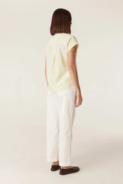 Cable Melbourne Portsea Shirt - Yellow Stripe