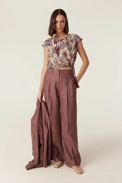 Cable Melbourne Erika Top - Paradise Print
