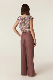 Cable Melbourne Erika Top - Paradise Print
