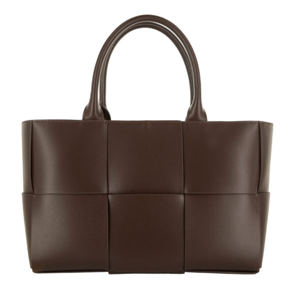 Senso Denver Chocolate Calf Leather Tote Handbag