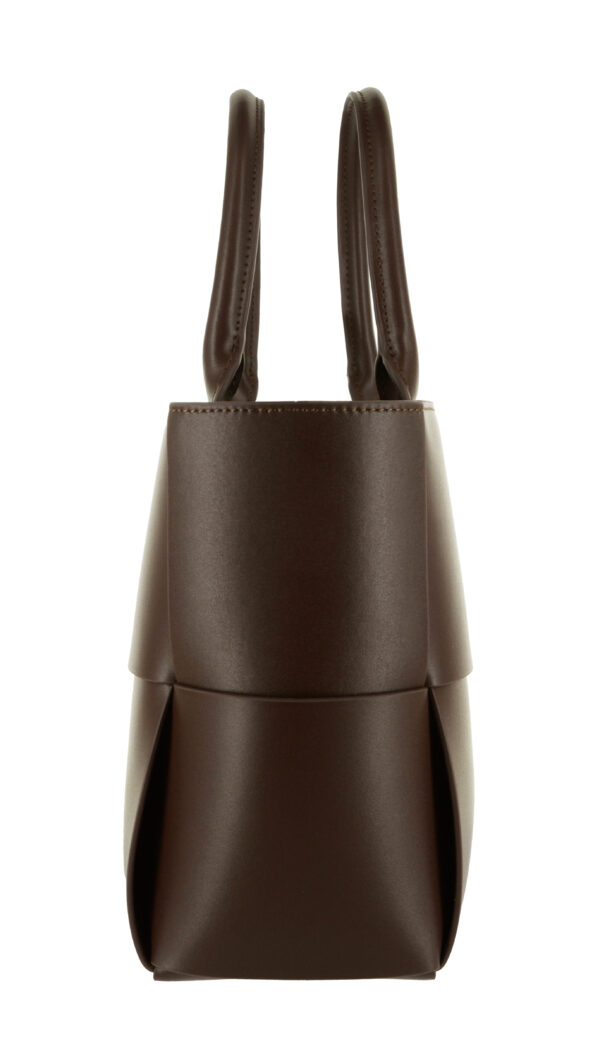 Senso Denver Chocolate Calf Leather Tote Handbag