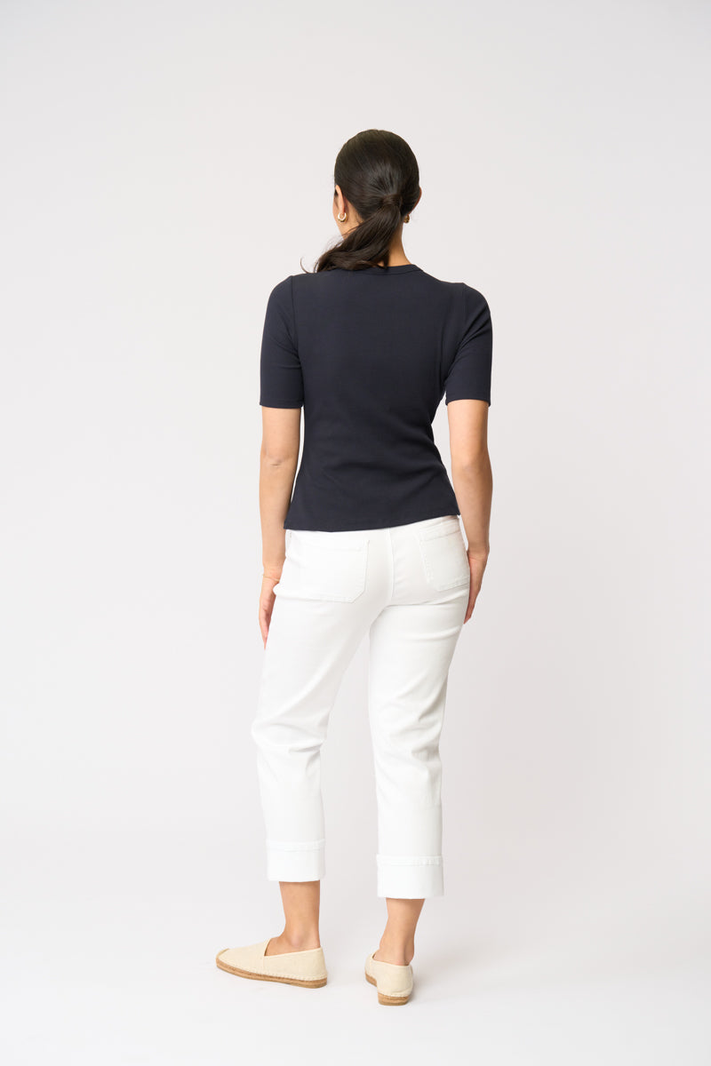 Foil Jet Set Go Cotton Tee