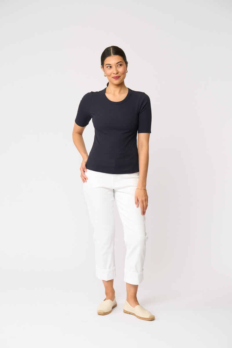 Foil Jet Set Go Cotton Tee