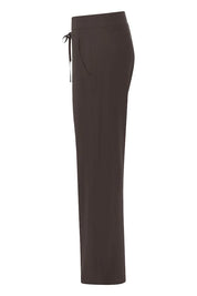 Raffaello Rossi Candice Straight Jogger - Dark Brown