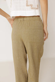 Indi & Cold Pleated Pinstripe Trouser