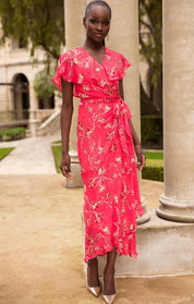 Sacha Drake Eleanor Silk Wrap Dress