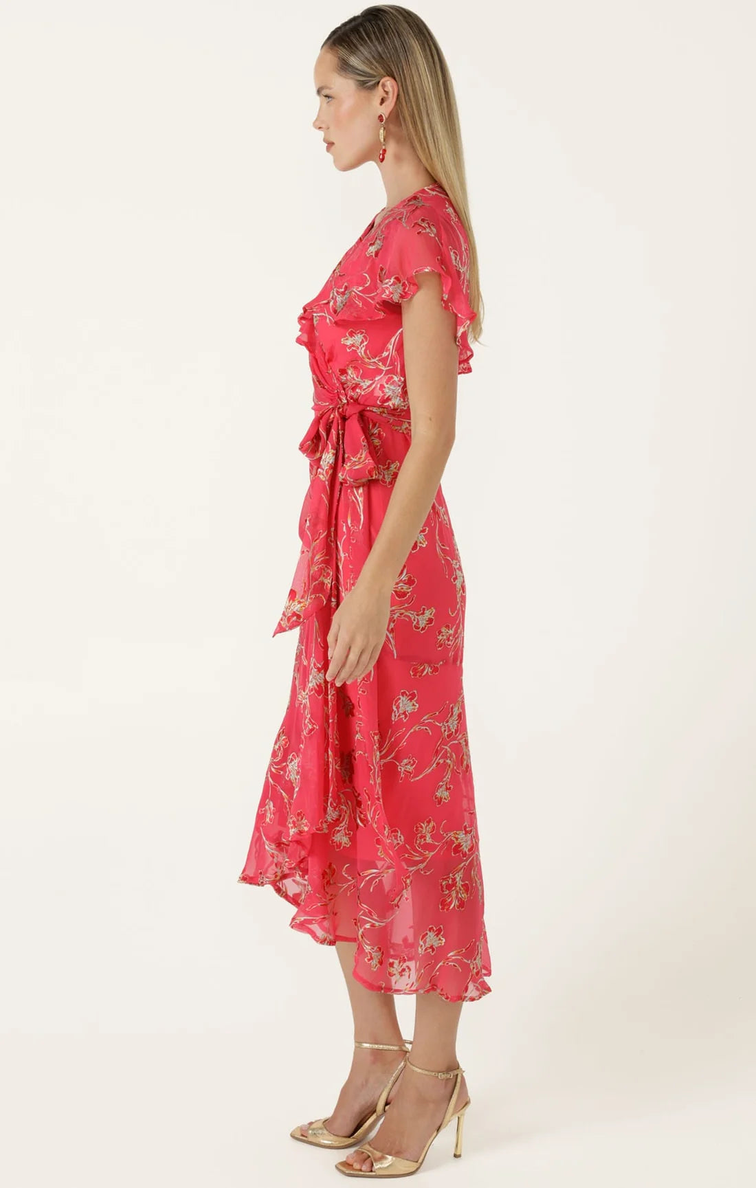 Sacha Drake Eleanor Silk Wrap Dress