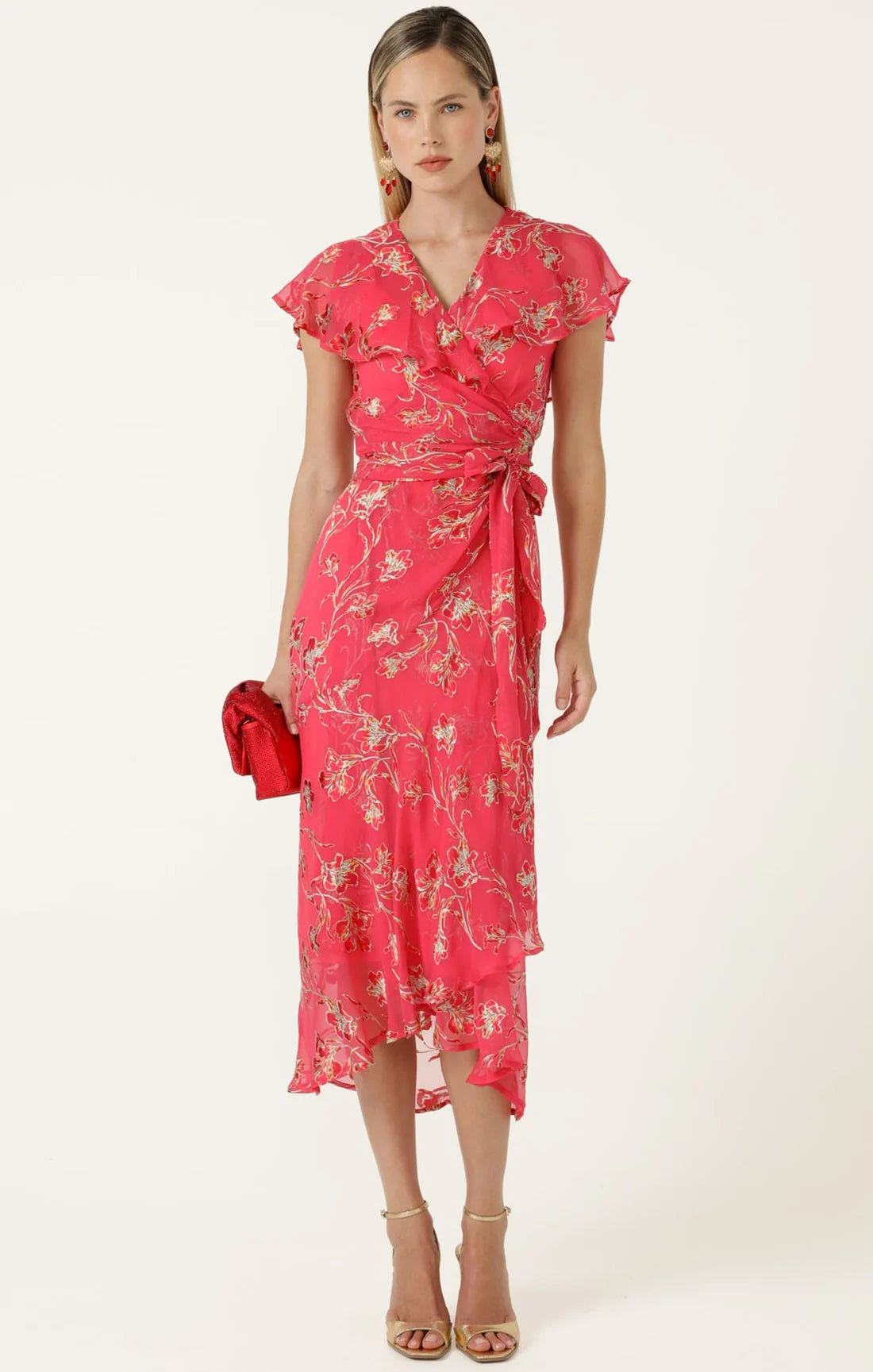 Sacha Drake Eleanor Silk Wrap Dress