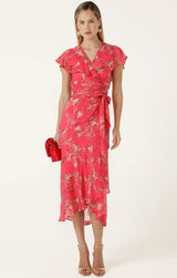 Sacha Drake Eleanor Silk Wrap Dress