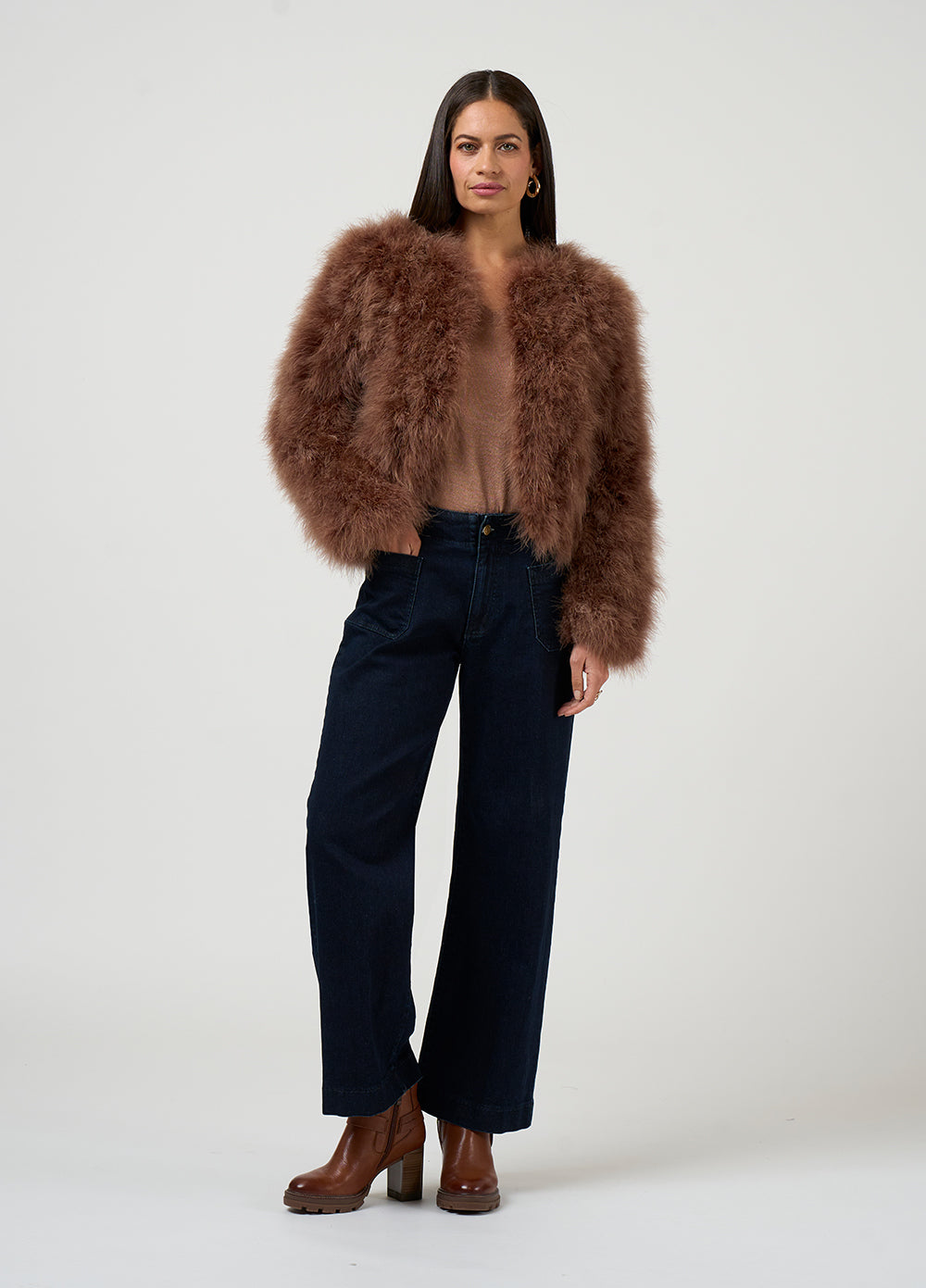 Loobie's Story Carlo Jacket LS3255 Cocoa