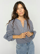 Mos Mosh Yen Check Blouse