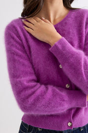 Mia Fratino Sierra Brushed Cashmere/Merino Cardi