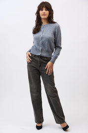 Mia Fratino Sierra Brushed Cashmere/Merino Cardi