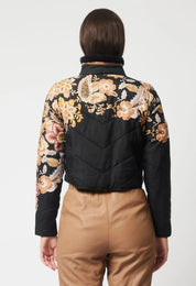 Empress Crop Bomber Jacket