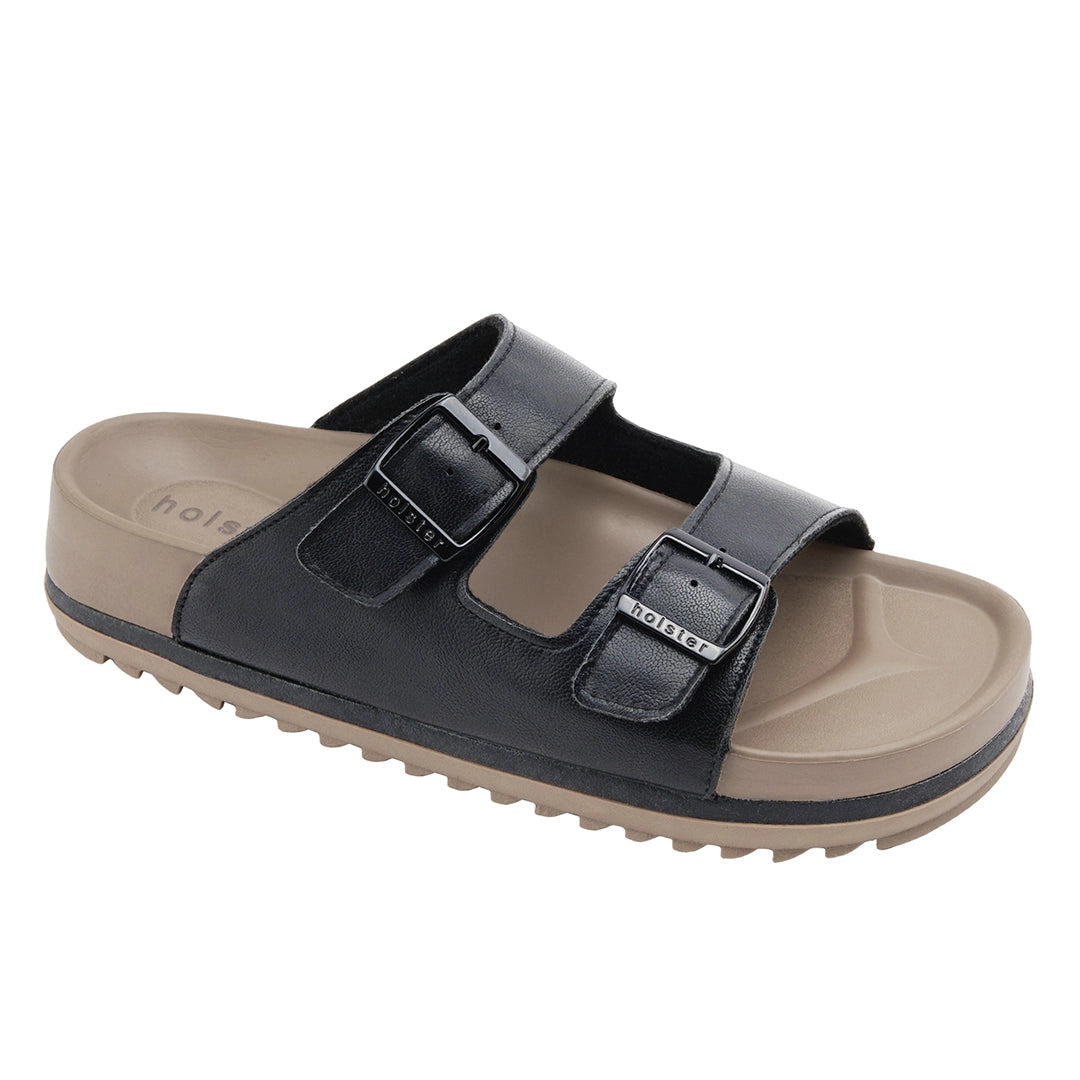 Holster Stride Double Buckle Slides – Black