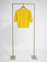 Herzens Short Sleeve Wool Cashmere Cardigan