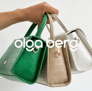 Olga Berg handbags, clutch bags, accessories, eventwear