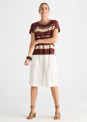 Zaket & Plover Zig Detail Top